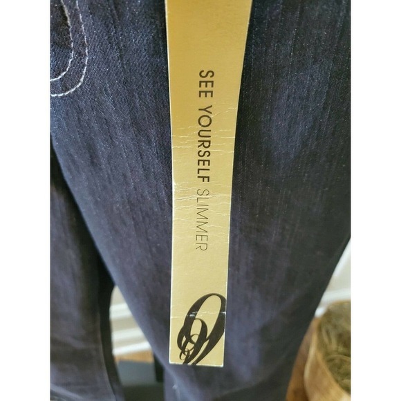 NWT NEW NINE WEST BOOTCUT DARK JEANS SZ 10/29 - Picture 4 of 11